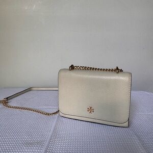Tory Burch off white crossbody bag